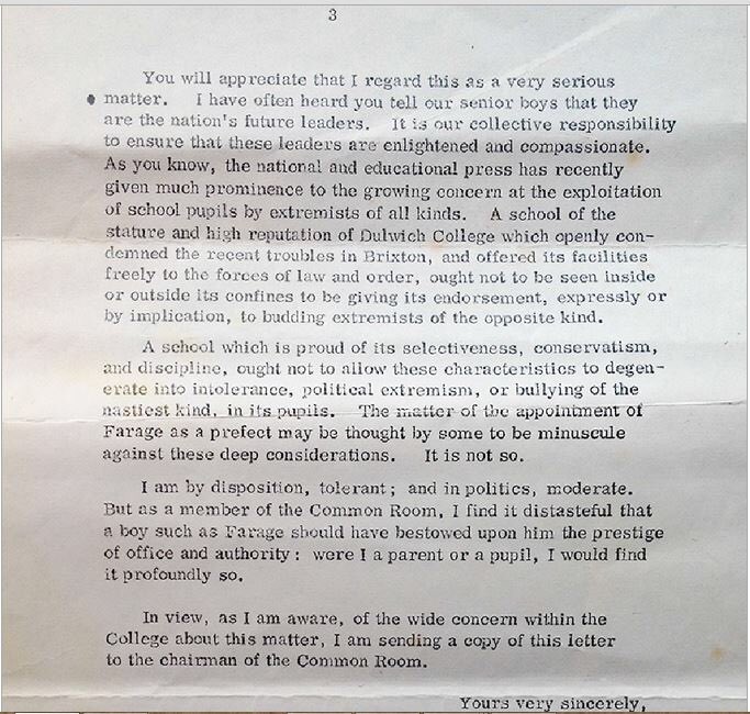 KevinAntJones's tweet photo. @andybrexiteer @brexitparty_uk Would you like the letter the teacher wrote about fascist Farage?
#Fascist #Farage #gasemall https://t.co/bdxotZIwLT