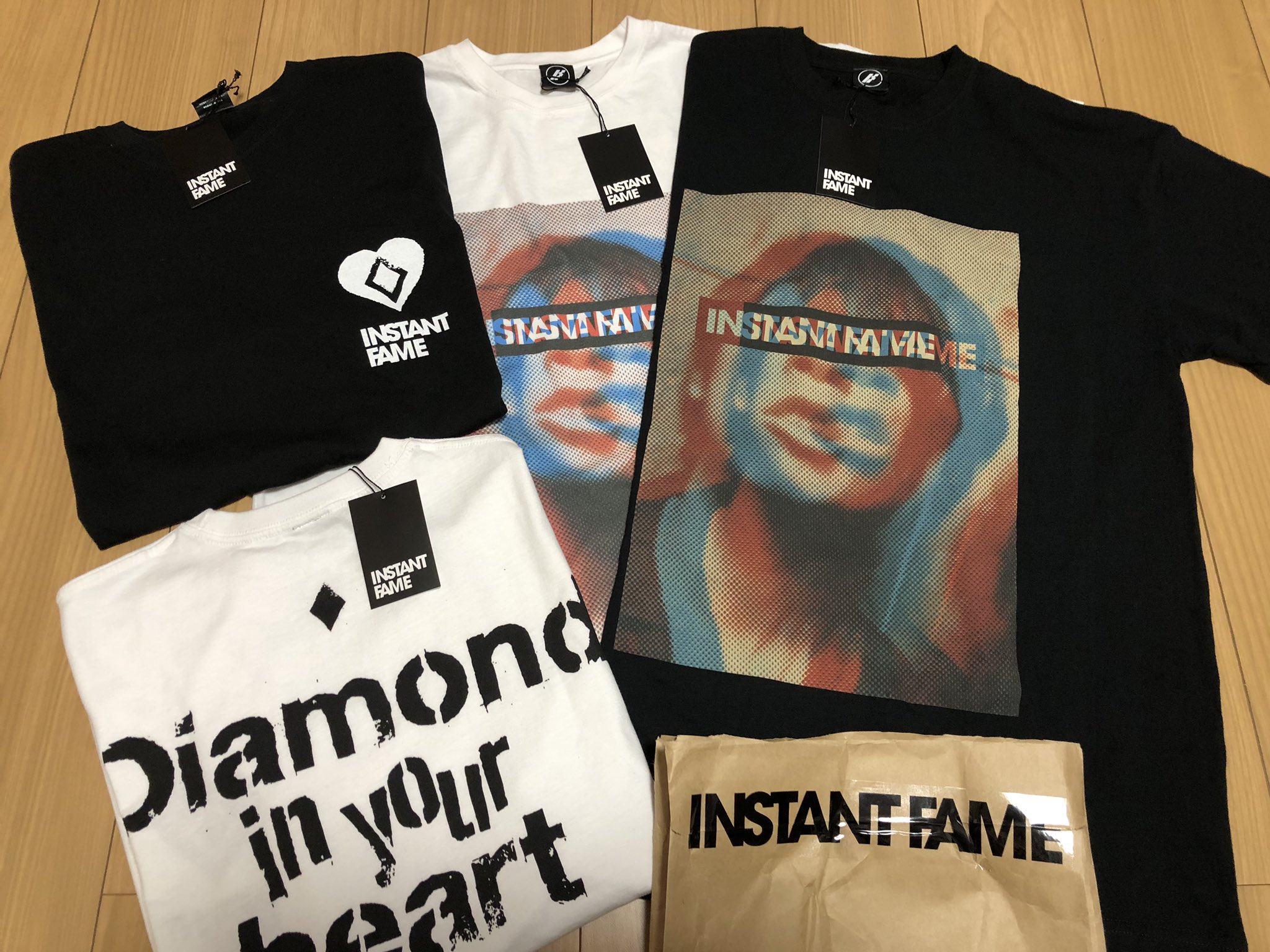 INSTANT FAME 細美武士Tシャツ 新品未使用 INSTANTFAME 細美武士 Tシャツ 細美武士 TOSHI-LOW ／Tシャツ - メルカリ