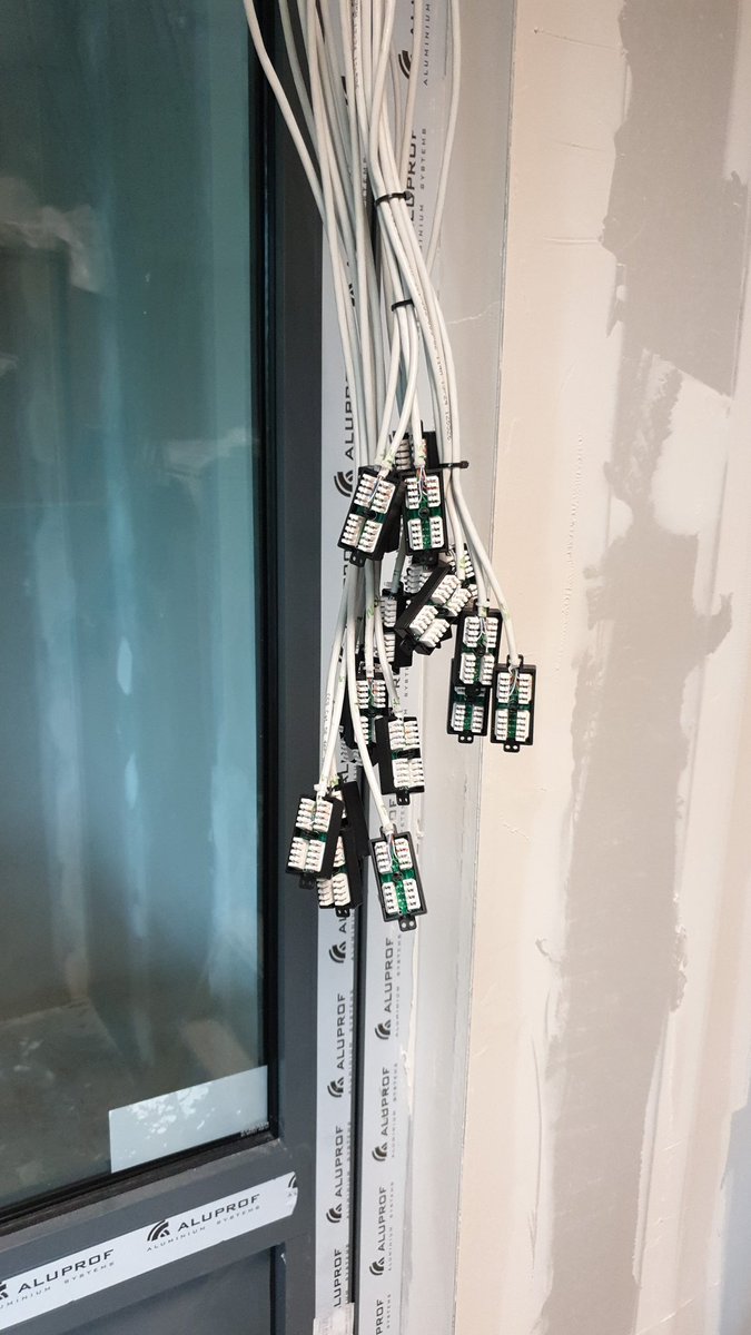 Ric_Rogers's tweet photo. Data cables prep'd and ready to extend https://t.co/t9BdEv8YJg