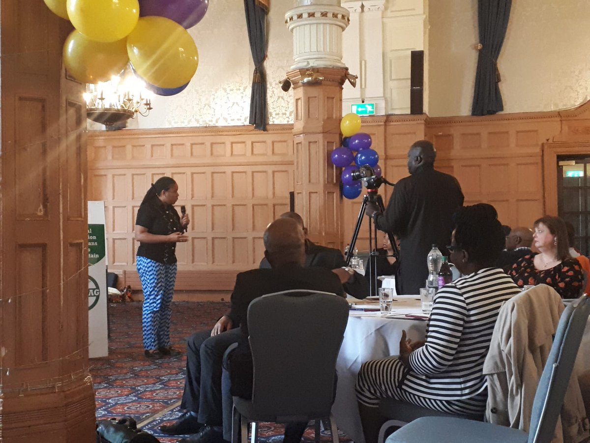 MANSAG_uk's tweet photo. Dr Mona-Lisa Kwentoh presenting enthusiastically on the risk posed by mental illness when ignored or not talked about. Remember, not every disability is visible. #mansag https://t.co/Z32u54omHt