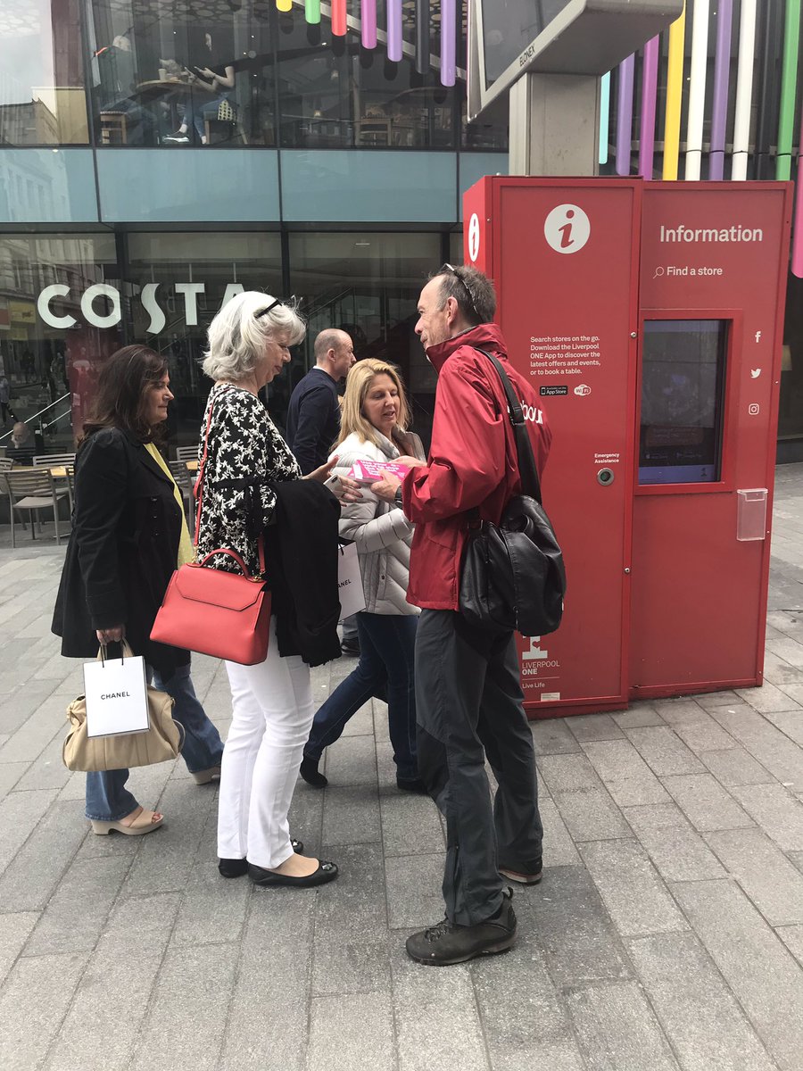 NWCWU's tweet photo. #TheCWU North West branch Activists leafleting today in Preston, Liverpool and Manchester against Hatemonger Yaxley-Lennon @AntiRacismDay
#SayNoToRacism 
@CWUnews @DaveWardGS https://t.co/qWT5HxSGYB