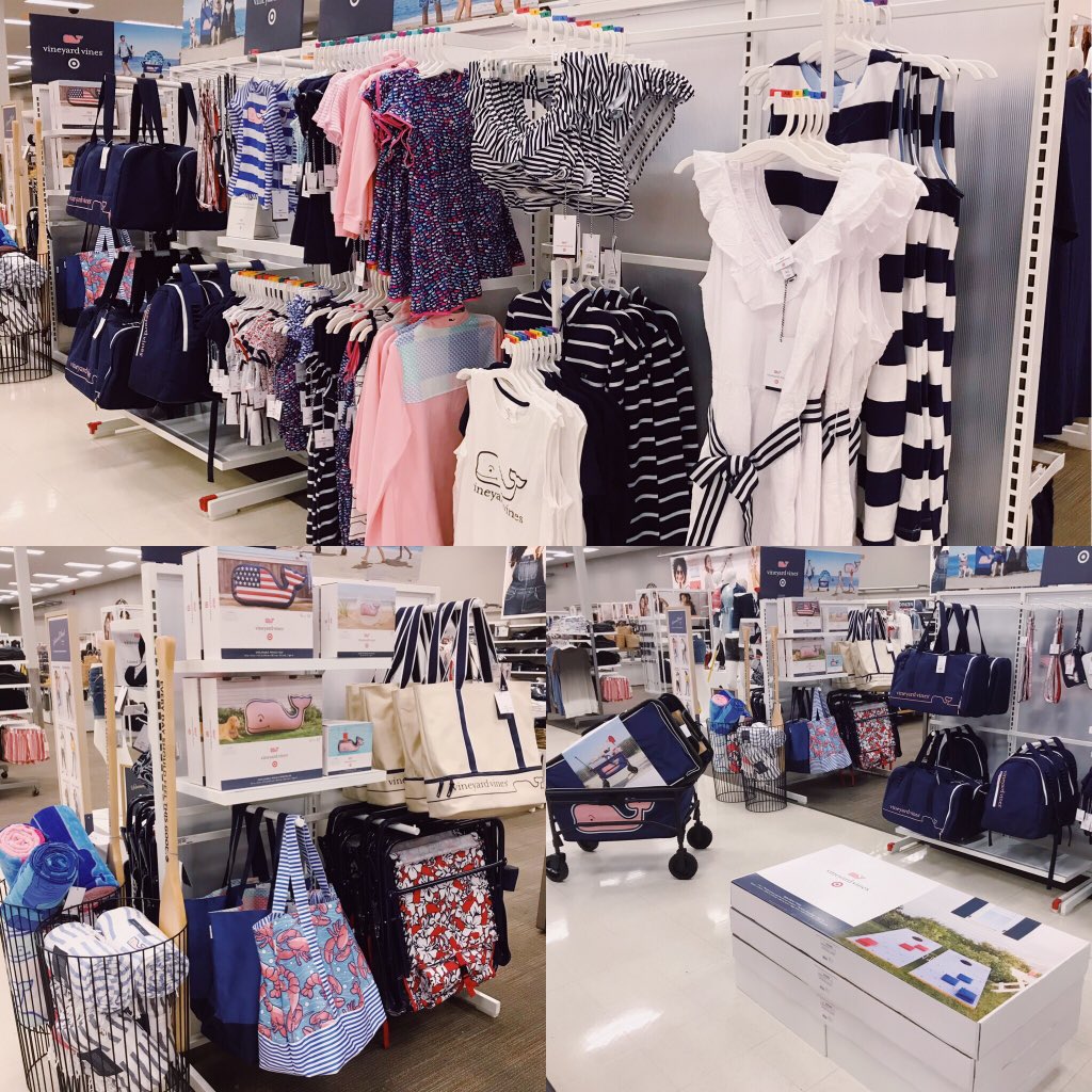 Taylor_Seamon's tweet photo. Guests are loving #vineyardvinesforTarget and the #T1223 team is bringing the experience to life! #EveryDayShouldFeelThisGood https://t.co/fHwUzo7A4X