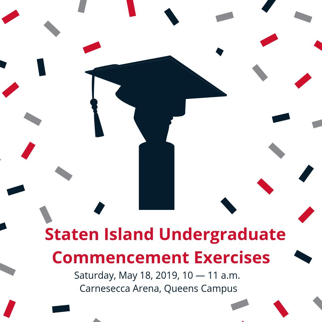 Congratulations to our Staten Island graduates! #Classof2019 🎓 @sjusicampus