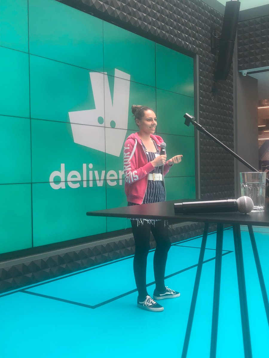 We have lots of <a href="/founderscoders/">Founders and Coders</a> alumni in the Node Girls community! <a href="/RuthUwemedimo/">Ruth Uwemedimo</a> is speaking about her experience of learning to code in a boot camp and finding her first Developer role 💗 #nodegirlslondon