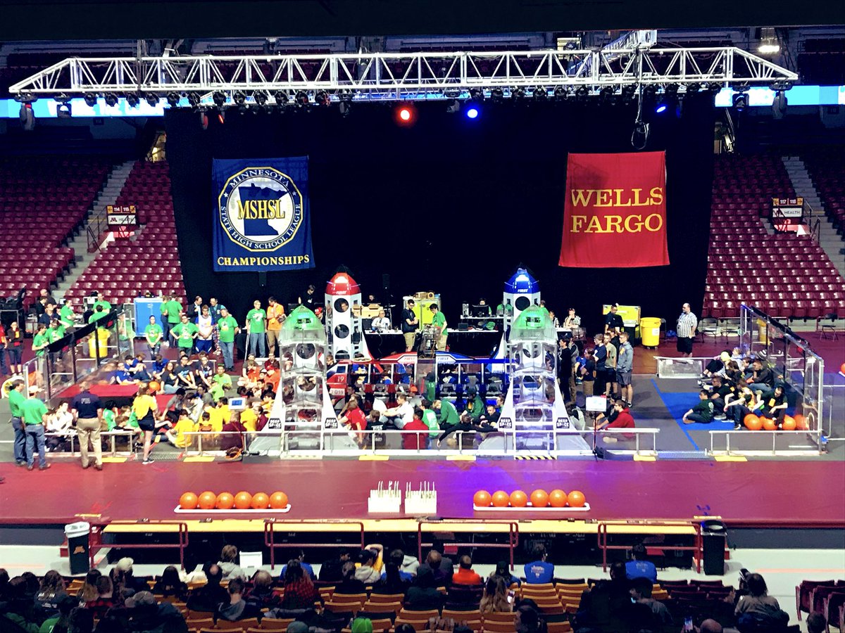 We finally made it to state! Currently, the drivers meeting is taking place so we can get going with the opening ceremonies at 8:15.