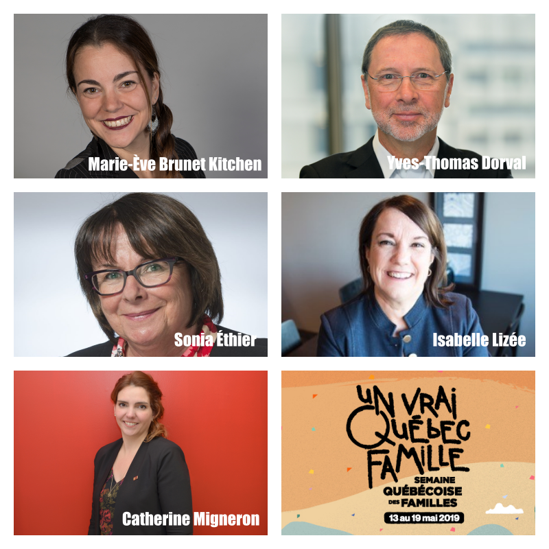 Merci à nos panélistes issus de différentes organisations. Votre intervention nous a démontré que le milieu des affaires et le domaine social sont plus que jamais prêtes à travailler main dans la main pour améliorer la qualité des vies des familles québécoises. Bravo! #SQF2019