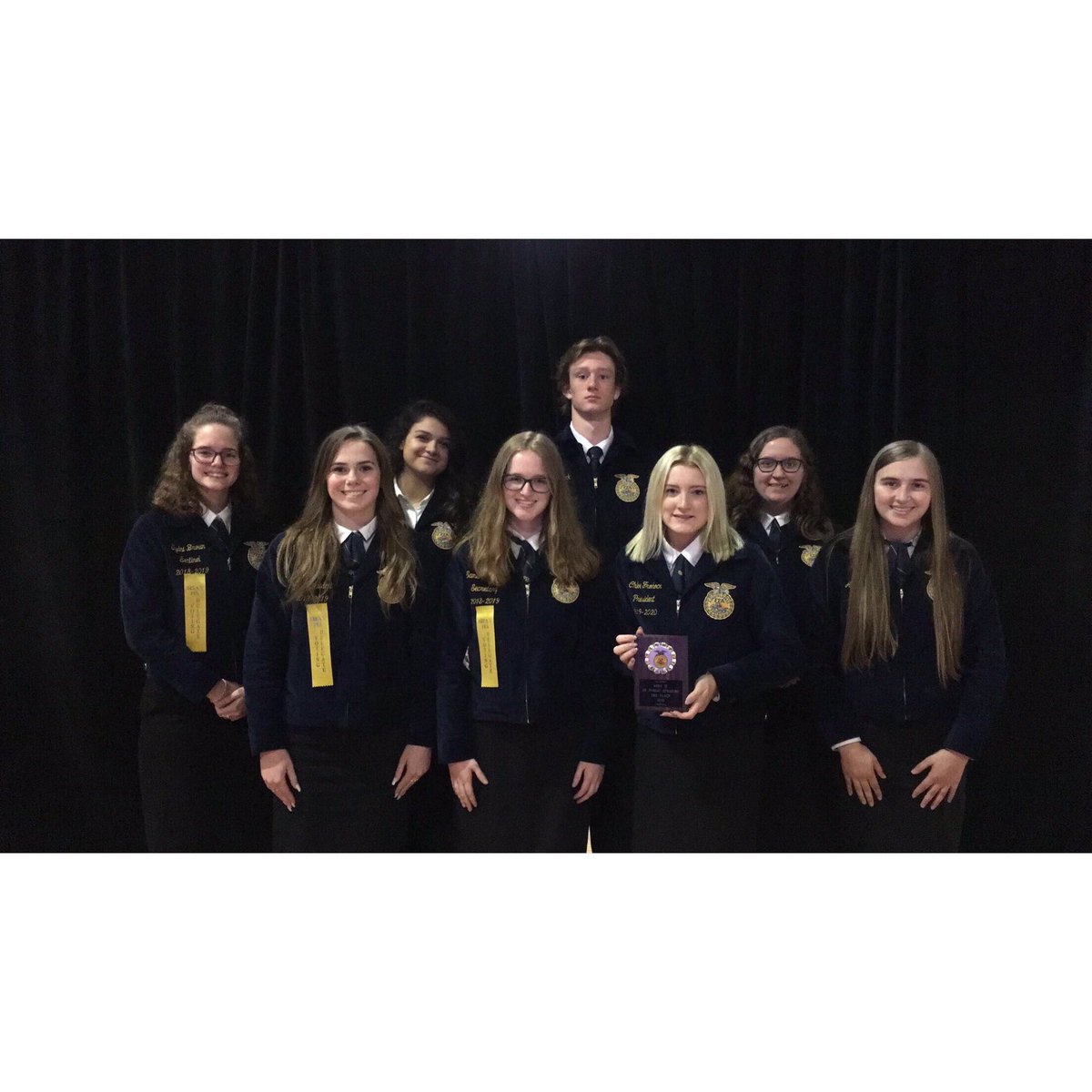 PlanoFFA's tweet photo. Results from Area Convention: Hannah advanced as a talent participant. Chloe served as a Courtesy Corp member, 2nd place Star Greenhand, &amp; advanced to state as a Junior Prepared Public Speaker. https://t.co/mORPtJrT1Z