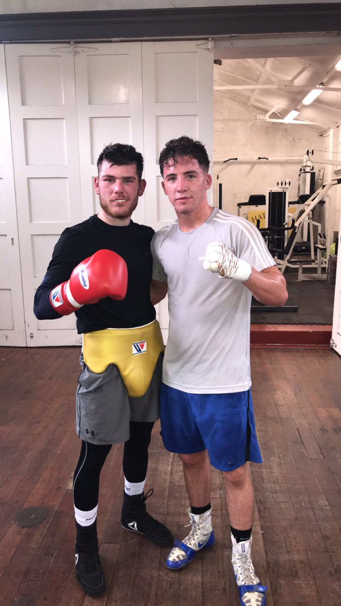 Saturday morning sparring complete✅ #BigNewsComingSoon