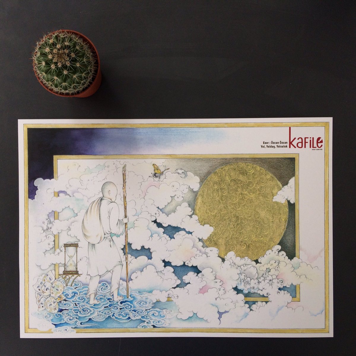 İlk sayımızın poster hediyesi : Minyatür sanatçısı Özcan Özcan’ın “Yol,yoldaş,yolculuk” adlı minyatür çalışması. 

#ÖzcanÖzcan 
#yoldurkaybettiğin