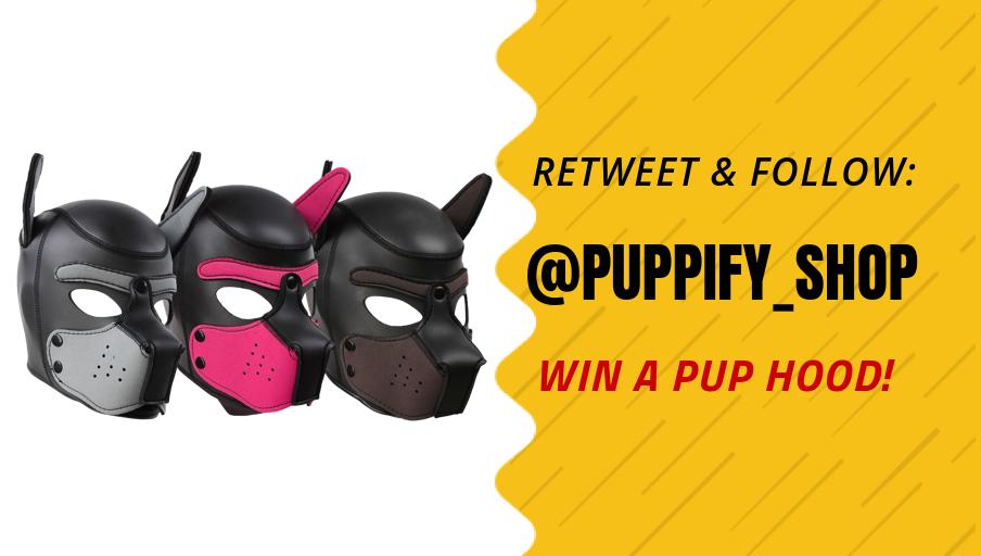 PUPPIFY_Shop's tweet photo. We're celebrating https://t.co/Iwmz0ew4dz's launch with a GIVEAWAY🥳, Retweet this & Follow us: @PUPPIFY_Shop, for a chance to Win one of our Puppy Hoods!🐕 Good Luck! 🎉 #PuppyLife #PupPlay #HumanPup #PUPPIFY #Giveaway https://t.co/VTkrQgQCc0