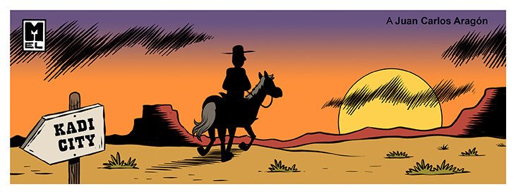 BernalBlanco's tweet photo. La viñeta que hoy le dedica Mel en el Diario de Cádiz a Juan Carlos Aragón es pura elegancia.  #JuanCarlosAragonEterno https://t.co/x5hLs5x4OM