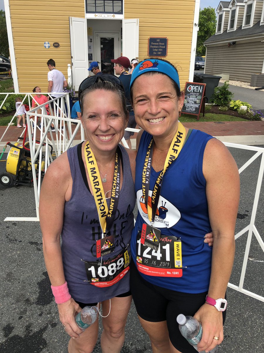 RaceAdvisors's tweet photo. Rocked the St. Michaelβs half marathon today with our fellow #RaceAdvisor Jen P! #GoSpeedy π https://t.co/2HD8Hqr95b
