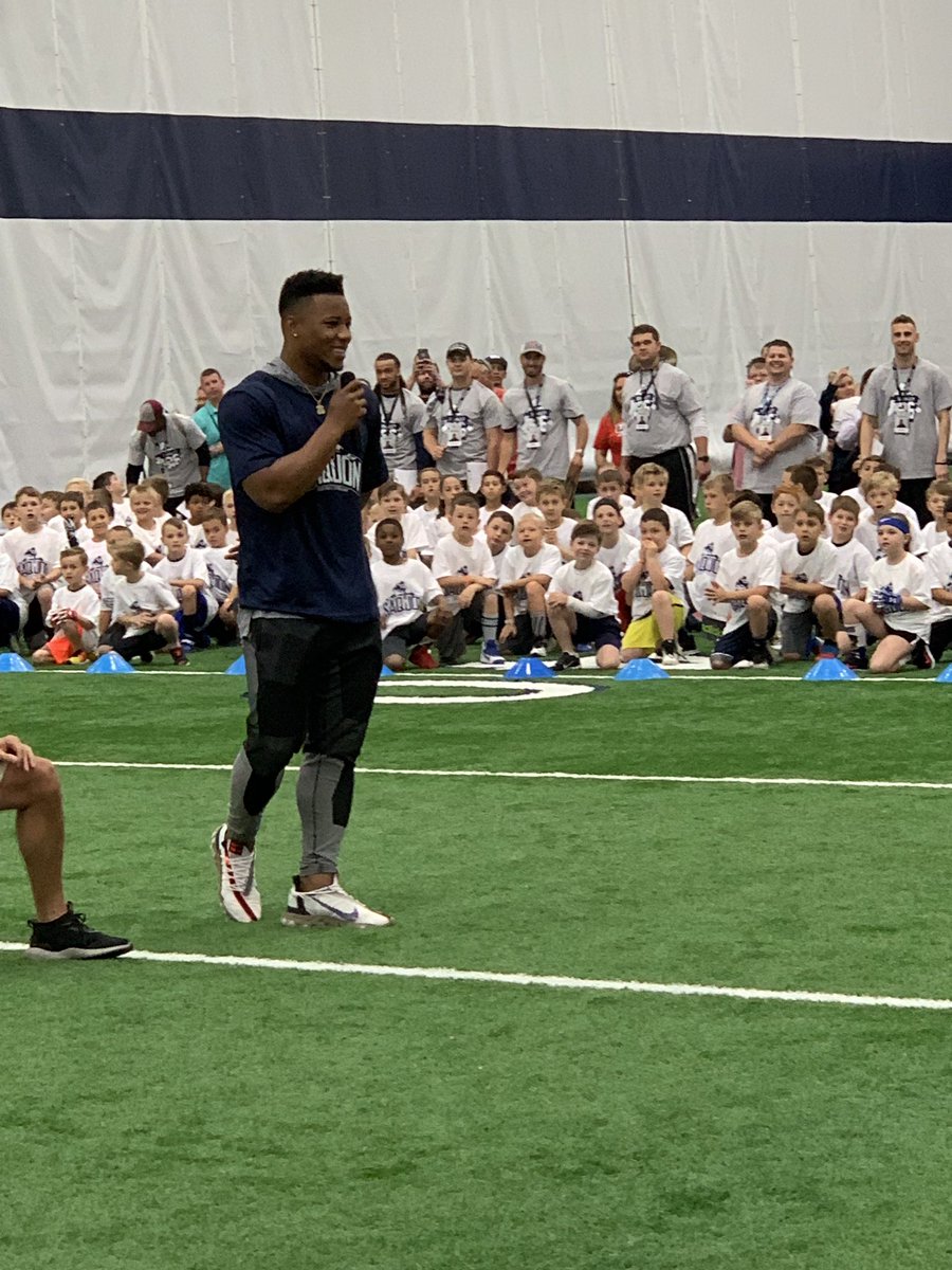 Coolest experience ever!! @Citibank @saquon @ProCamps #CloserToPro