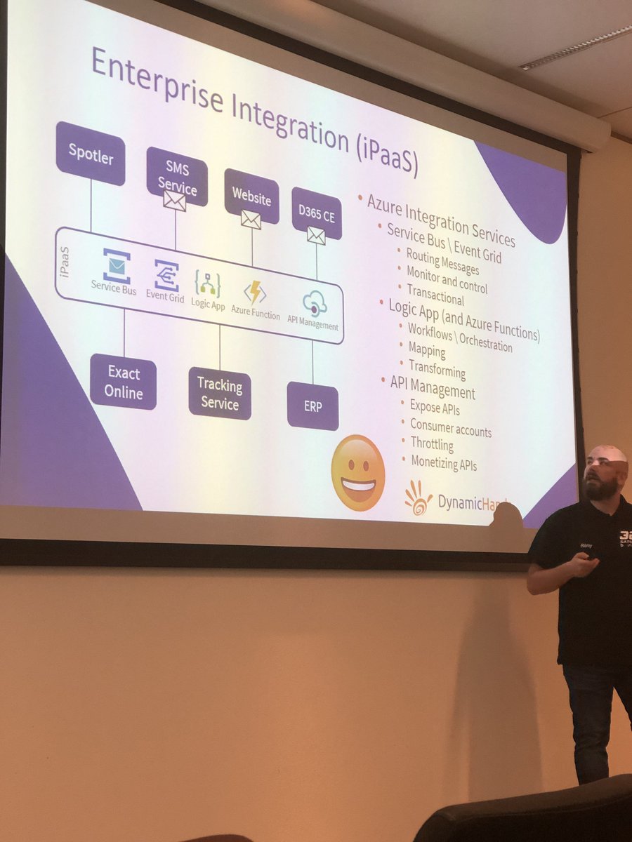 Getting inspiration for our future of integrating D365 with the rest of our organisation

#Amsterdam365 #365saturday #msdyn365
@Dyn365Community <a href="/DynamicHands/">DynamicHands</a>