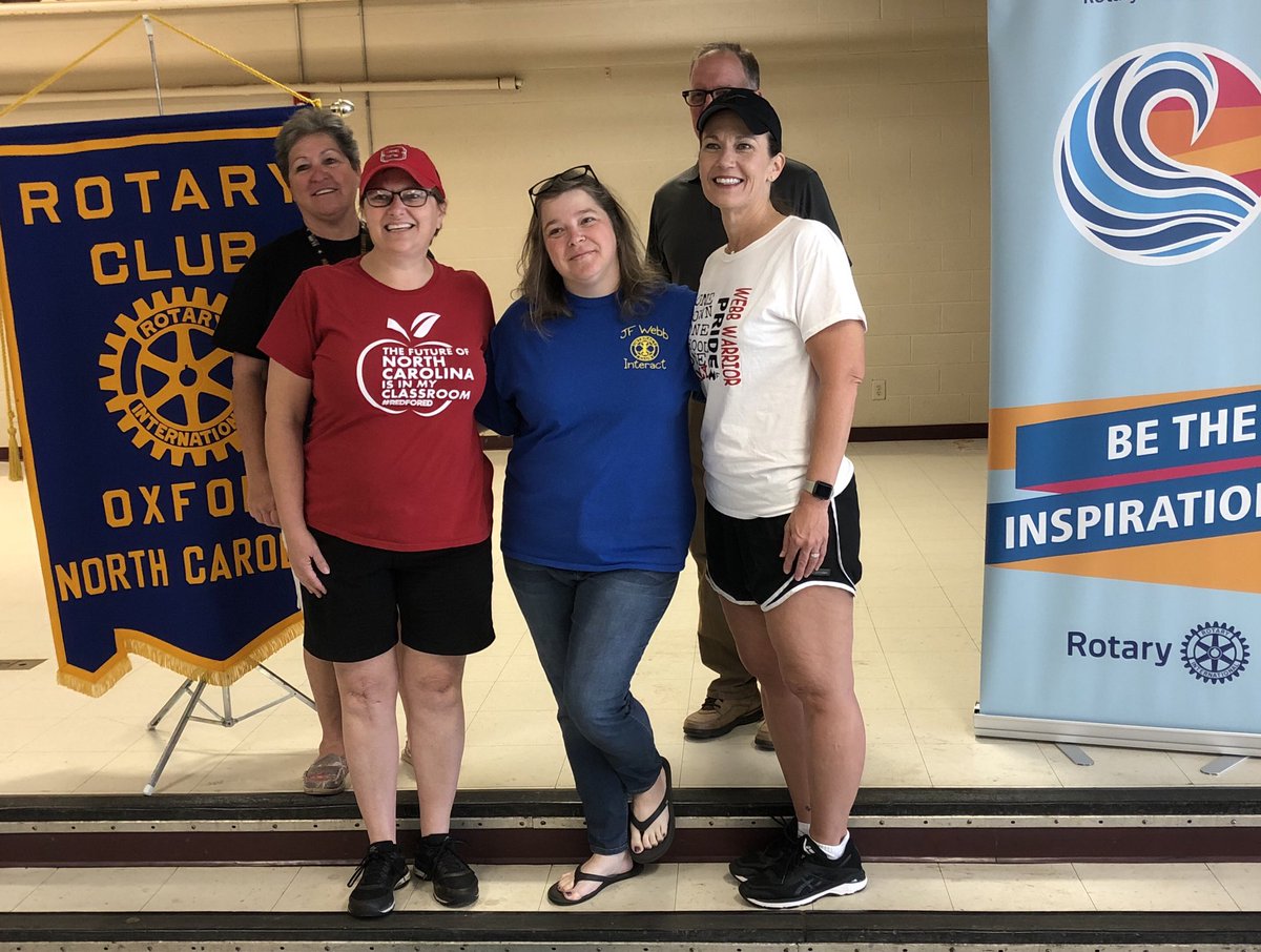 So proud of these young people for serving our community at Pack a Thon!! Over 16,000 meals to stay right here in our community!!! JROTC, Interact Club and staff!!! #SaturdayMorning #oxfordrotary #gcps #otm