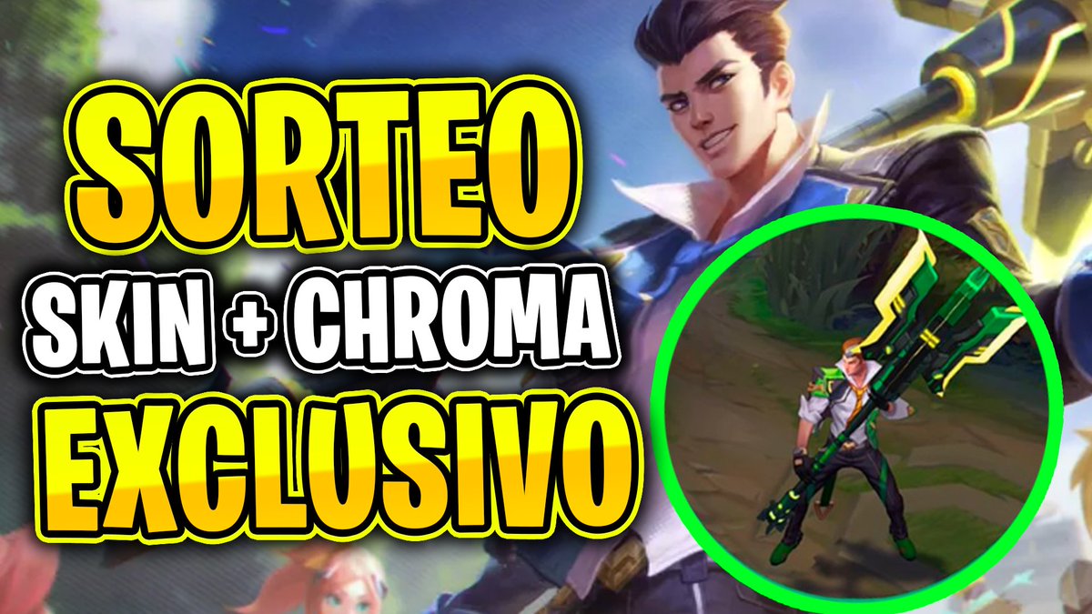 KeriosYT's tweet photo. 🔥🔥¡SÚPER SORTEO DE LEAGUE PARTNER!🔥🔥

🎁5 PACKS DE JAYCE + SKIN BATTLE ACADEMY + 😱CHROMA EXCLUSIVO😱

REQUISITOS:

-SEGUIDME: @KeriosYT 
-RT🔁Y FAV ❤️ A ESTE TWIT
-COMENTAD A 2 AMIGOS

ACABA EL 13 DE JUNIO
¡MUCHA SUERTE! https://t.co/ckqzrKpDrN