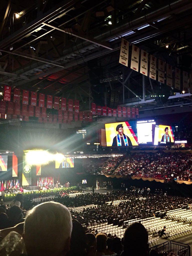 williamsvanessa's tweet photo. “I had a mother that was a strong advocate for education...Stare down your obstacles... failure is never an option...I couldn’t get away from education, no matter what I did...” ~Lynice Thorpe-Noel @UMUC #umucgrad https://t.co/3x82PFpgcM