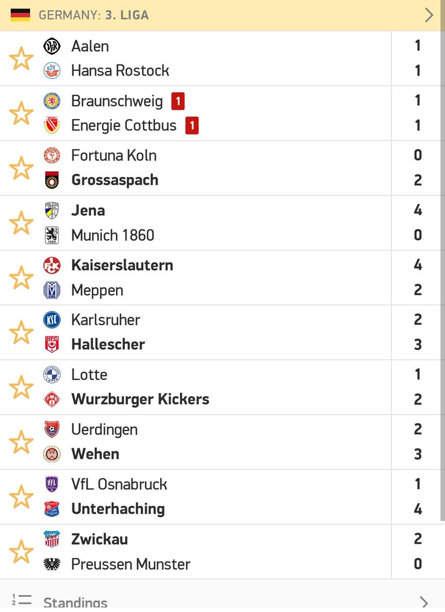 LigaDreiNews's tweet photo. Ende in der #3Liga!
Zufrieden? 🤔
#zeigtsuns #VFRFCH #EBSFCE #FORSGA #FCCM60 #FCKSVM #KSCHFC #SFLFWK #KFCSVW #VFLUHG #FSVSCP https://t.co/EYXVEYgogm