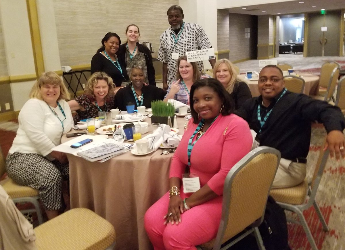 stem_citadel's tweet image. #K12ATL #CodePartner #citadelstem So excited to have most of our Code.org facilitators together in Atlanta for a weekend of learning!!!