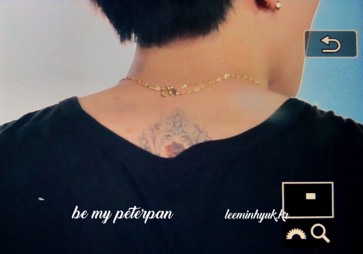 190518 Cafe Minhyuk Said The Meaning Of His New Tattoo Is To Love Yourself I Thought That I Should Love Myself So All Of Minhyuk Tattoos Monsta X Minhyuk