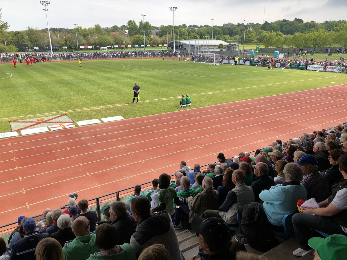 Great to see our facility so busy this afternoon. 0-0 at half time. #Muratti