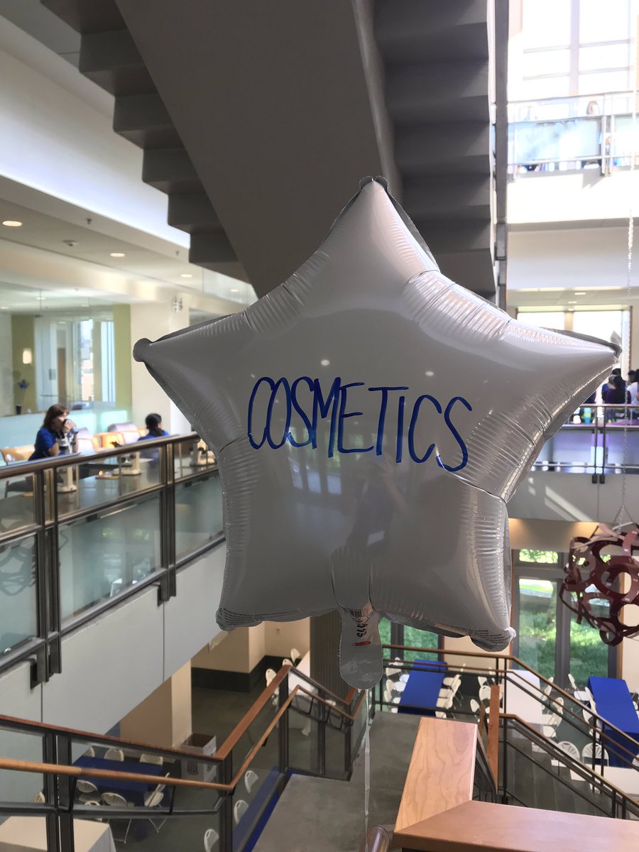 TriangleWiSTEM's tweet photo. Chemical engineering uses chemistry, physics, math, biology, and economics to use, produce, transform, and transport chemicals, materials, and energy. Students apply these skills to build their own lotion and lipgloss! #TriWiSTEM #GIRLSSTEMDAYDUKE #TRIGIRLSTEM https://t.co/D91WQyIyF3