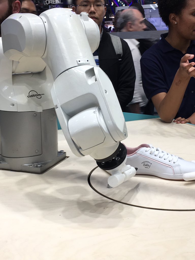 Customize your sneakers with #KlepierreVivatech #LacosteSneakers #VivaTech