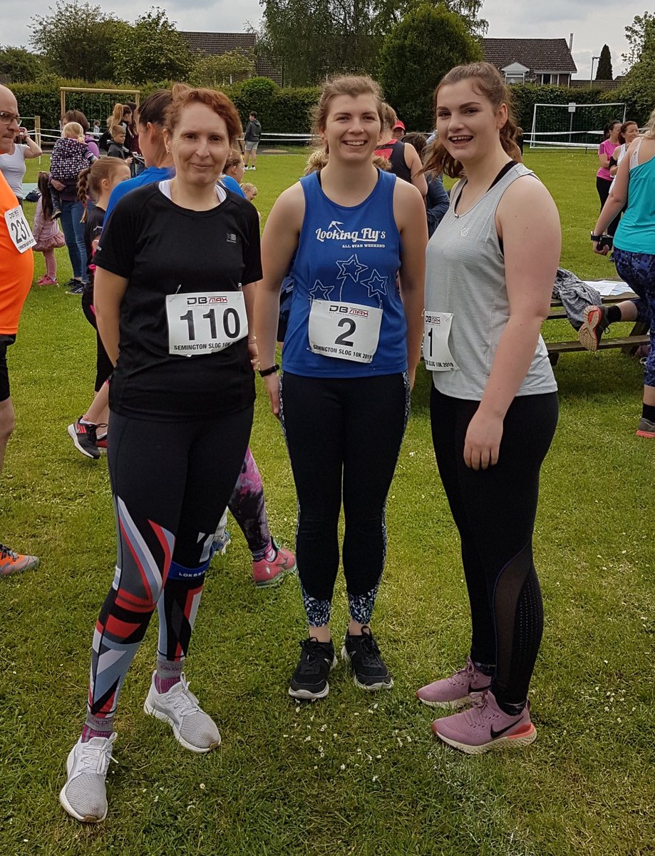 Congratulations to the 10k runners today Gail Natalie and Fay ran fantastic times