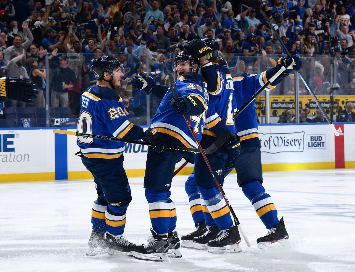 NHLPR's tweet photo. Teams that score in the opening minute of a game in the 2019 #StanleyCup Playoffs own a 5-2 record in those contests. 

More #NHLStats: https://t.co/qfpVXmljoe https://t.co/O4FzQLI9mp
