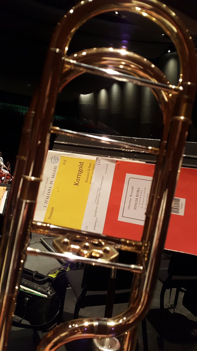 CaseyMadayMusic's tweet photo. Gonna make some noise tonight! It's a Brass Bonanza! Don't miss out on these @DMSymphony performances tonight at 730 and tomorrow at 230 at the Civic Center. #rossini #korngold #bernstein #respighi #edwardstrombones #musiciniowa https://t.co/TGpqKVgsu9