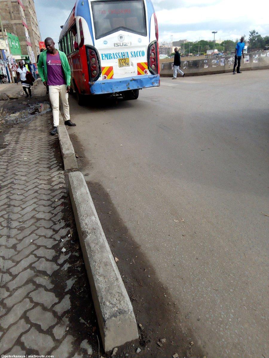 Ma3Route's tweet image. 17:01 #KCD867M #embassava Sacco it&apos;s bad manners to hit a pedestrian at a zebra crossing and run, We need sanity on our roads @NPSOfficial_KE @FredMatiangi   via @peterkaraya