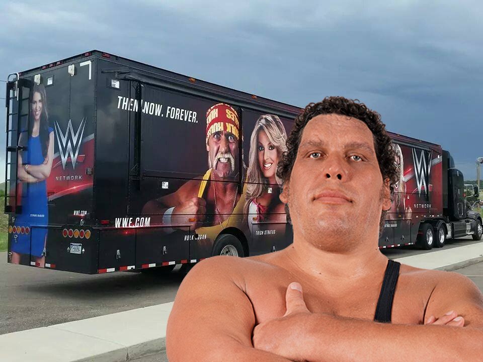 Happy Birthday to Andre the Giant, who would have been 73 today. He would have flipped that truck,  