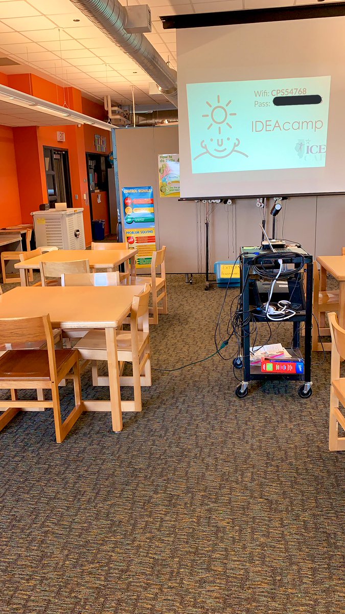 icecapchicago's tweet photo. Getting ready for an AWESOME morning of learning here at the beautiful Mariano Azuela Elementary School! Come hang out with us and learn with us! @ice_il #scratch #googleedu https://t.co/Gn0ZmWXwhQ