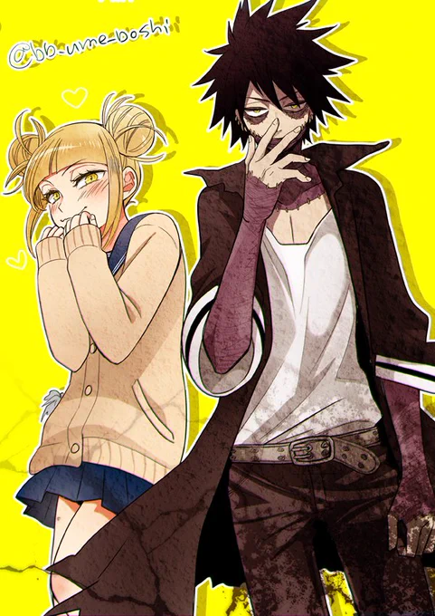 ヴぃらんのラクガキもよけてあるんだけど、まとめてアップするなら本誌でやってる今がチャンスか?
これは2年前に描いた荼毘トガです。(トガの頭がでかい…) 