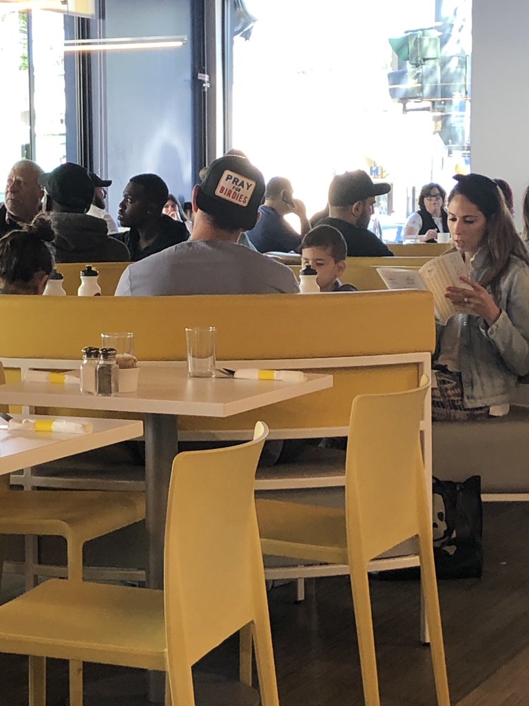 At breakfast right now. Lost for words.