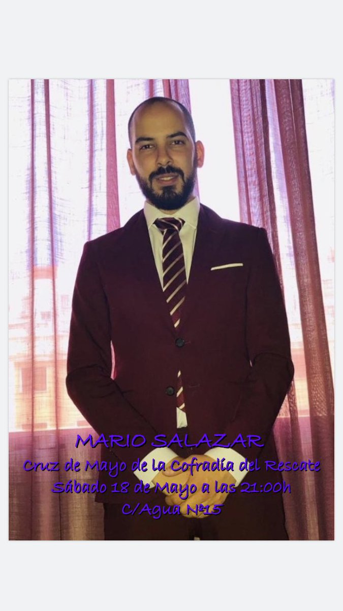 GJRescate's tweet photo. Esta tarde seguimos con nuestra cruz de mayo, en la que esta tarde noche contaremos dos grandes voces. Os esperamos 😄😄 https://t.co/A2yWK2Dn3l