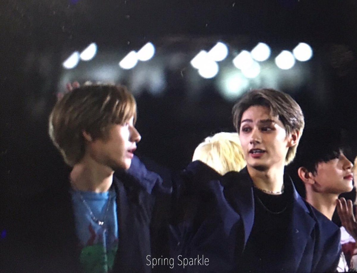 190518 Dream Concert 2019jun patting renjun's head 