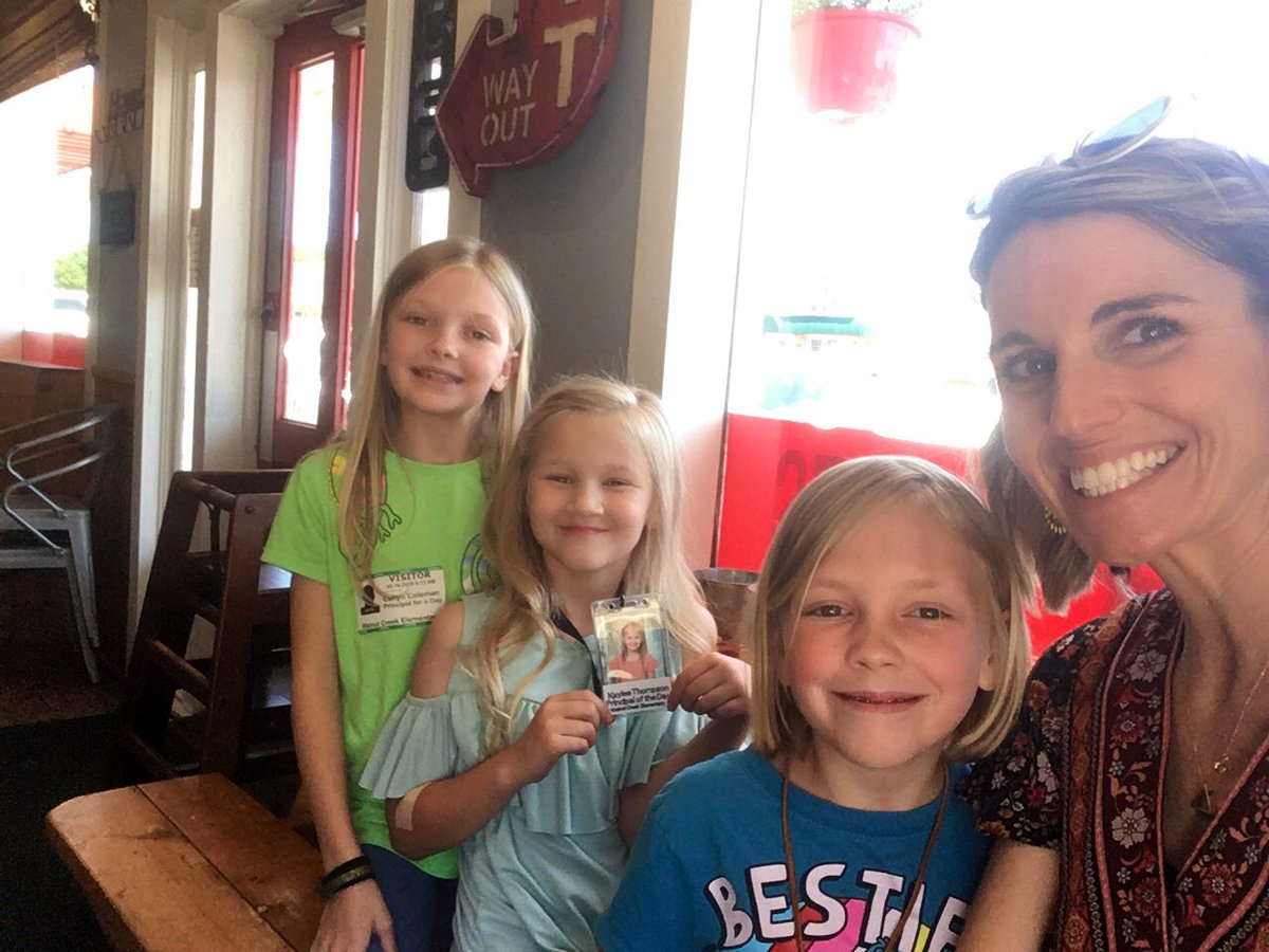 These principals for the day made some excellent decisions and served WCE this past week! They even rearranged the cafeteria! #walnutcreekworldchangers #azleisdway #servantleadership #studentdriven