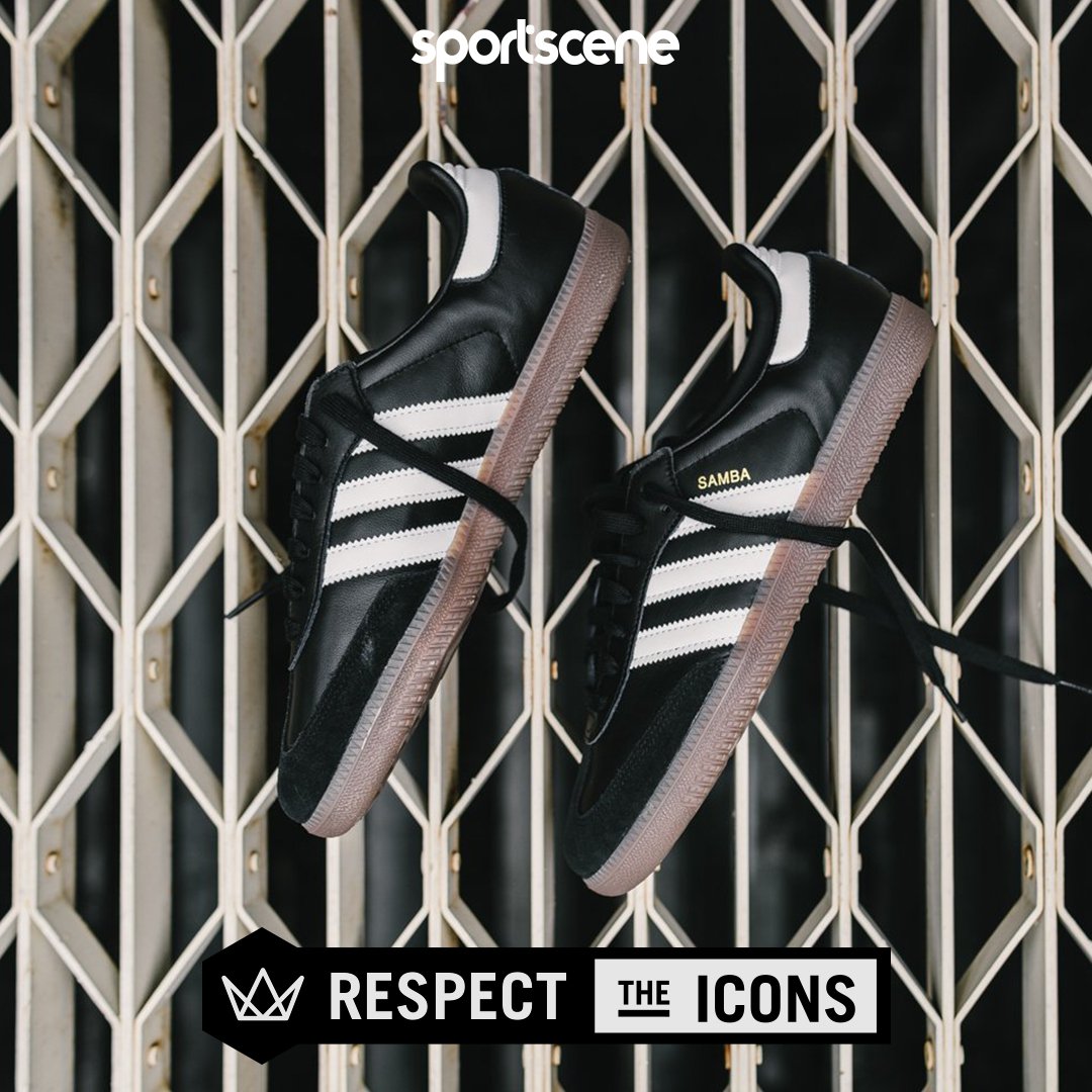 sportsceneSA's tweet photo. 👑Icon livin 👑
Over 30 years of traditional style and high performance are yours in the @adidasza Originals Samba classic sneaker. Get yours now at sportscene: https://t.co/p6FlbyjQoR
#RespectTheIcons https://t.co/Mqv9OlGeAm