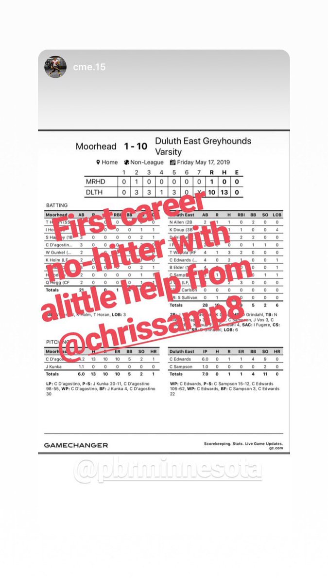 Prep Baseball Minnesota tweet media
