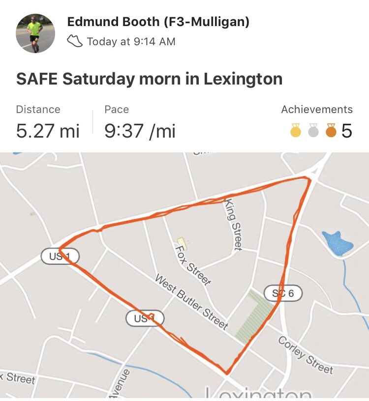 f3mulligan's tweet photo. 5.2 logged with @Lumbergh_F3 &amp; @Brita_of_Ambush ... or should I say I joined them for parts of theirs - strong works brothers! @LexingtonSafe #leavenodoubt #doitfordigits https://t.co/98oq3hzYm5