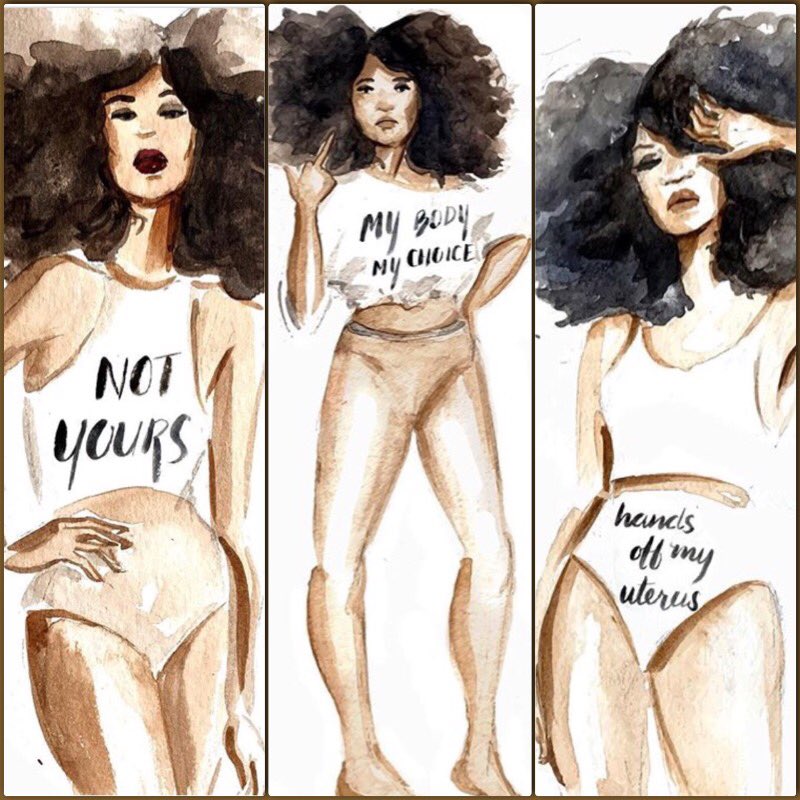 DianeFudge's tweet photo. Thanks #Debracartwright - -purchase her prints here https://t.co/Fnk9IbMOG0 #NotYours #MyBodyMyChoice #HandsOffMyUterus https://t.co/0XUJkE8Isd