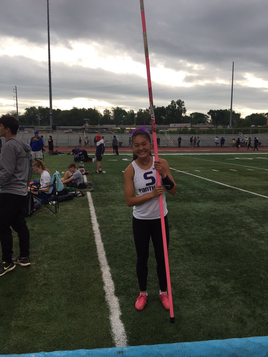 Way to go Maya Sullivan! State Qualifier in the Polve Vault!