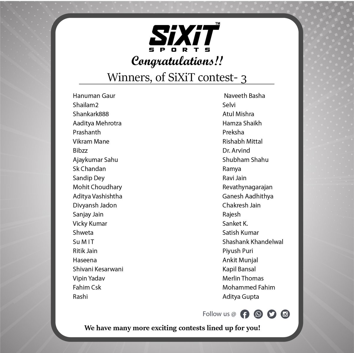 SiXiT tweet media
