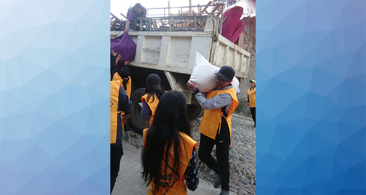 Nazarene's tweet photo. Please pray for La Paz, Bolivia, where nearly 70 homes were destroyed in a landslide, and four people remain missing and are presumed to be trapped in the debris.  
https://t.co/agDilDdUUL https://t.co/iysciUlASB