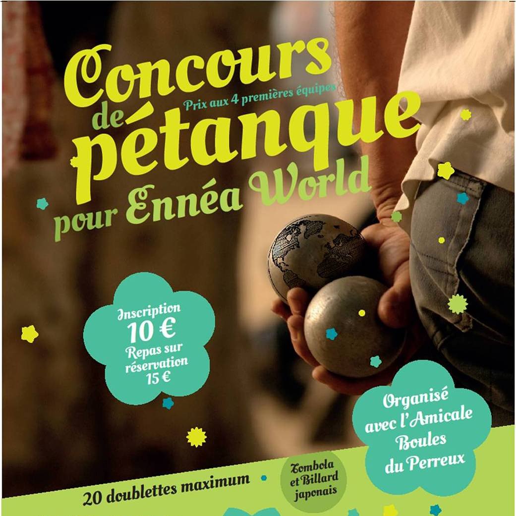 Ennea_World's tweet photo. 3e concours de pétanque au profit d'Ennéa World. Toutes les infos sur https://t.co/i2V6lktK5s https://t.co/GRPyrFQFA4