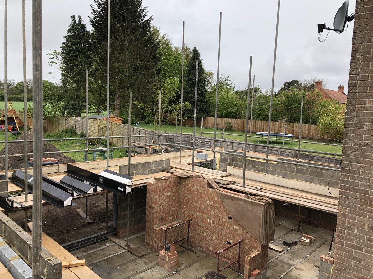 Fair size extension in progress, this one is going to be smart @LivArchitects