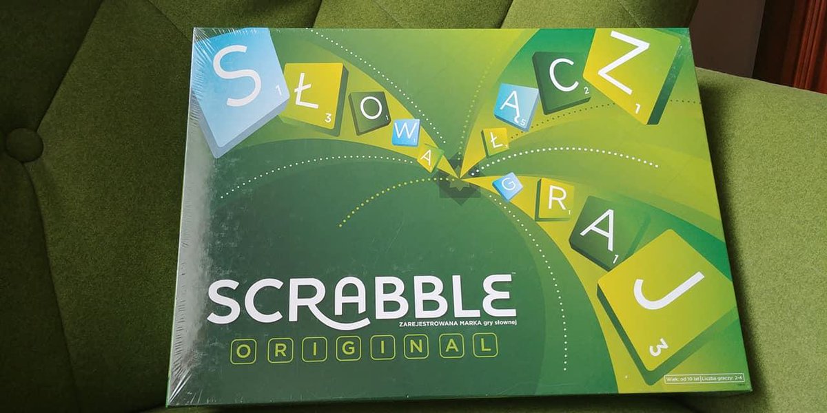 FirmaLawart's tweet photo. W tej jednej z najpopularniejszych gier na świecie liczy się każde słowo :-) https://t.co/GMRN8sbhZp  #Lawart #gry #grylogiczne #scrabble #grybezprądu #scrabbleoriginal #dzieci #rodzina #familia #famiglia #mattel #gramy #gramyrazem #zabawa #nauka #czaswolny #czasdlarodziny #slowa https://t.co/V0KYEgUz5h