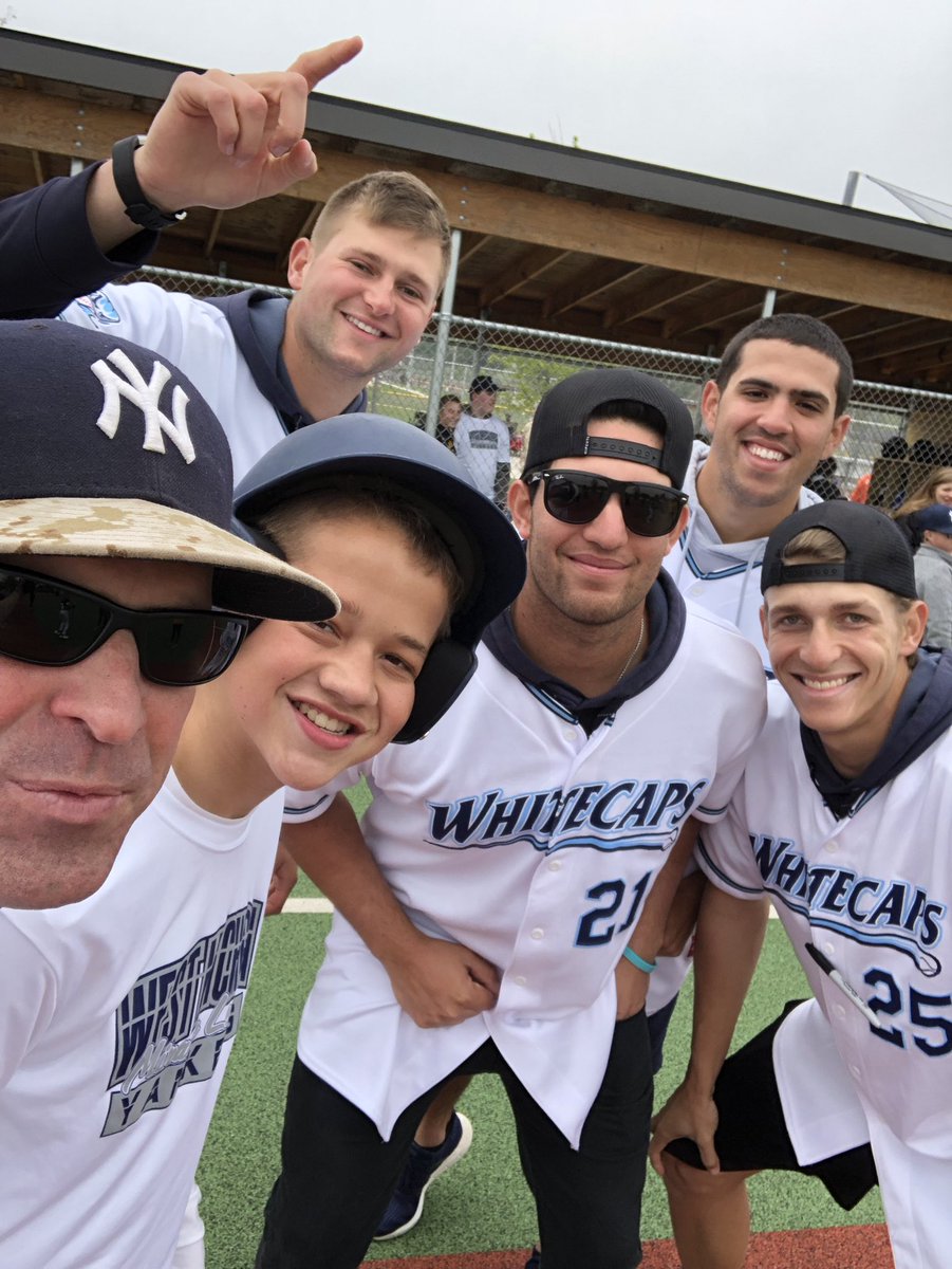 A few more pictures from today’s visit by the <a href="/wmwhitecaps/">West Michigan Whitecaps</a>.  We are  looking forward to tonight’s game.  #GoCaps