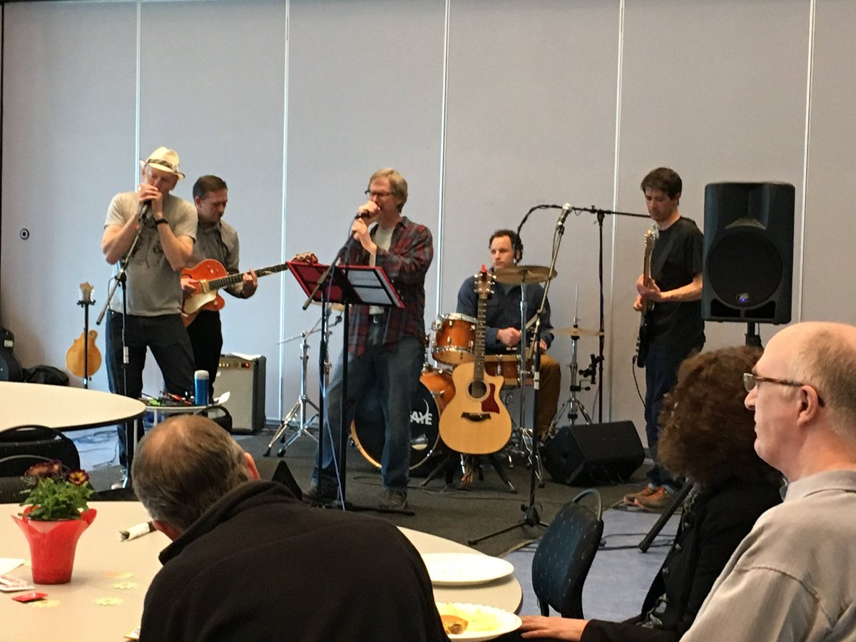 cnolin's tweet photo. The Band
#UNBC’s own Beetle Kill played at the UNBC-FA & CUPE Solidarity BBQ. Looking forward to the next gig
Beetle Kill = Neil Hanlon, Phil Mullins, Art Fredeen, Scott Green & Joseph Shea
#theband #BeetleKill #northernBC #CityofPG #UNBCProfs https://t.co/40v8O3kJuS